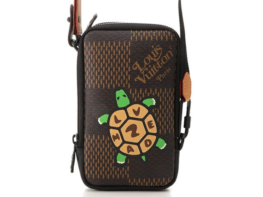 LOUIS VUITTON NIGO Bag Limited Edition Virgil Abloh Double Ebene Brown Giant